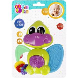 Jucarie bebelusi, BamBam, Dinozaurul muzical, Verde imagine