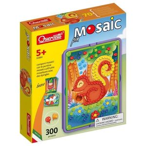 Set Mozaic Pin cu suport, Quercetti, Padure, 300 piese imagine
