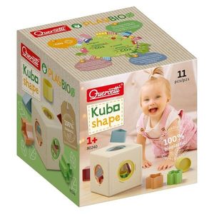 Cub cu forme, Quercetti, Kuba Shape, Play Bio, 11 piese imagine