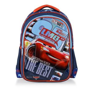 Ghiozdan cu 2 compartimente, Lightning Mcqueen, Cars imagine