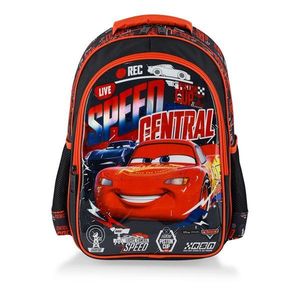 Ghiozdan cu 2 compartimente Speed Central, Cars imagine