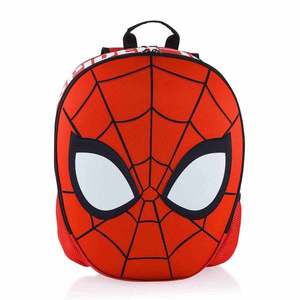 Ghiozdan cu 2 compartimente, Neva Head Spiderman, Rosu imagine