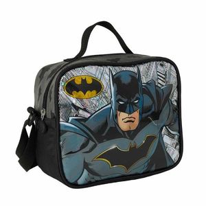 Geanta pentru pranz, Obm, Batman, gri imagine
