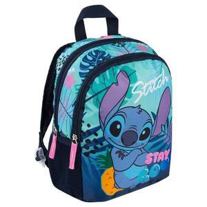 Ghiozdan cu 2 compartimente, St Majewski, Disney Stitch, Stay Cool imagine