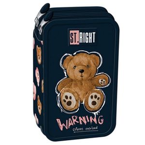 Penar echipat cu 3 compartimente, St Majewski, St Right, Teddy Bear imagine
