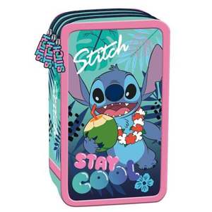 Penar echipat cu 3 compartimente, St Majewski, Disney Stitch, Stay Cool imagine