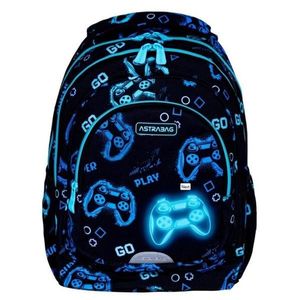 Ghiozdan cu 3 compartimente, AstraBag, Go Playing imagine