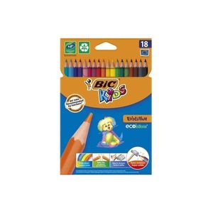 Set creioane colorate Evolution Bic, P18 imagine