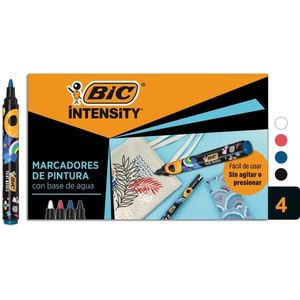 Set 4 markere cu vopsea, Bic, Intensity imagine