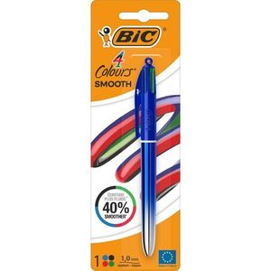 Pix retractabil cu 4 culori, Bic, Smooth Gradient imagine