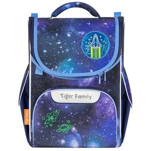 Ghiozdan neechipat, Tiger Family, Nature Quest Pro, Super Galaxy imagine