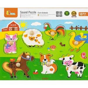 Puzzle cu sunete: Animale imagine