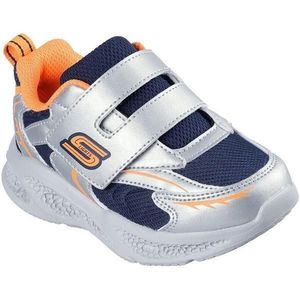 Pantofi sport copii Skechers Meteor-lights - Glow 401498N-SLOR, 24, Gri imagine