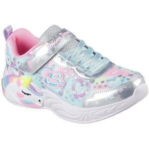 Pantofi sport copii Skechers S Lights-unicorn Dreams-hear 303063L-SMLT, 31, Multicolor imagine
