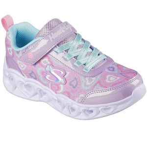 Pantofi sport copii Skechers Heart Lights - Boogie Love 303257L-LVMT, 29, Mov imagine