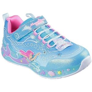 Pantofi sport copii Skechers Mermaid Dreams 303060L-BLMT, 33, Albastru imagine