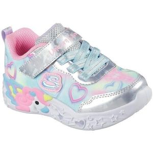 Pantofi sport copii Skechers S Lights-unicorn Charmer-lil 303064N-SMLT, 24, Multicolor imagine