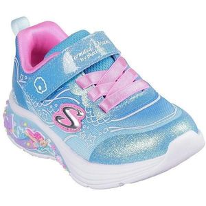 Pantofi sport copii Skechers My Dreamers - Lil Mermaid 303061N-BLMT, 24, Albastru imagine