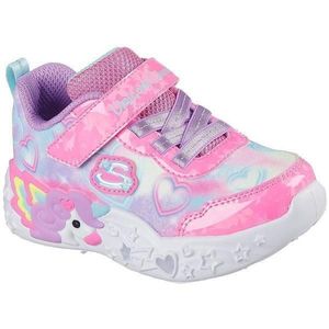 Pantofi sport copii Skechers S Lights-unicorn Charmer-lil 303064N-PKMT, 26, Roz imagine