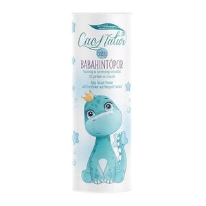 Pudra de talc cu galbenele si albastrele Caonatur Baby 100 g imagine