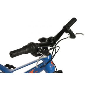 Bicicleta pentru copii MTB-FS Carpat C20344A AlbastruPortocaliu, roti 20 inch, Mountain Bike Full Suspension, Schimbator spate Shimano Tourney Sis 7 viteze, Schimbator fata Rotativ, Frana Disc fataspate, Cadru aluminiu imagine