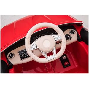 Masinuta electrica pentru copii Mercedes Maybach S650 Red 12V4.5Ah, echipare premium si licenta, 2 motoare, roti EVA, scaun piele, usi cu deschidere, pornire la cheie, unitate audio cu muzica, lumini LED, sistem troller, suspensii imagine