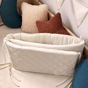 Protectie de pat impletita, MiniMini, Velvet Magic, Albastru deschis, Gri cu Alb, 300 cm imagine