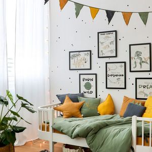 Perna decorativa Star, Little Amy, Alb, 40 cm imagine