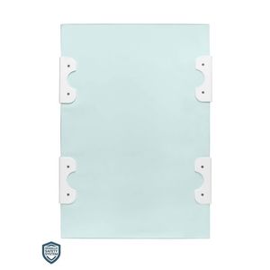 Saltea de infasat Sensillo Africa Mint 70x50 cm cu intaritura, accesorii montaj pe patut, margine de protectie antirasturnare, suprafata impermeabila si taliometru incorporat imagine