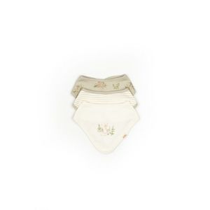 Set de 3 bavete pentru nou nascut, 100 bumbac organic, Rabbit, BabyCosy imagine