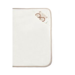 Paturica cu gluga pentru nou nascut, 100 bumbac organic, TeddyBear, BabyCosy imagine