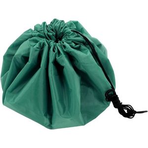 Covoras de joaca si saculet de jucarii 2 in 1, Verde imagine
