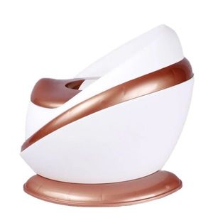 Olita pentru copii, Little Mom, design modern, cu adaptor moale din spuma PU, vas de colectare detasabil, spatar ergonomic, baza antiderapanta, dimensiune 18.5 x 33.5 x 28.5 cm, Cooper Capsule imagine