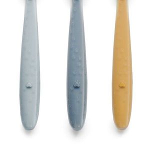 Set 4 lingurite Jane Tropic din silicon 1.2 x 1.5 x 14.7 cm BPA Free imagine