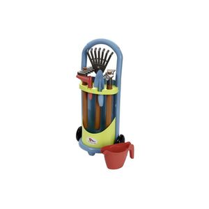 Carucior de gradina cu instrumente de gradinarit Ecoiffier imagine