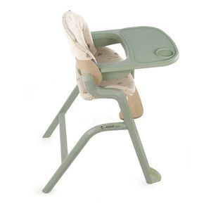 Scaun de masa multifunctional Jane Noah Botanic, de la 6 luni la adult, din lemn fag, husa lavabila, greutate maxima 100 kg imagine