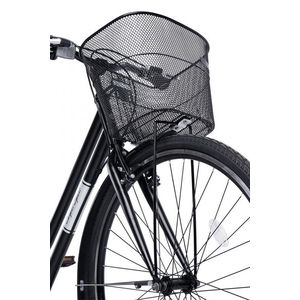 Bicicleta Trekking Carpat Altay C28262G NegruGri, roti 28 inch, echipare Shimano, 7 viteze, maneta rotativa, cos fata imagine