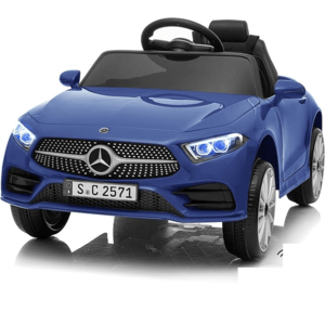 Masinuta electrica cu scaun din piele Nichiduta Blue imagine