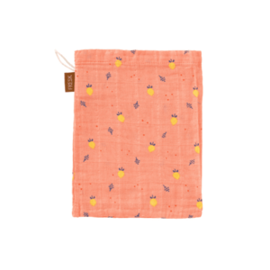 Set 3 manusi de muselina pentru baie model Summer Fruit imagine