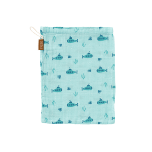 Set 3 manusi de muselina pentru baie model Submarine imagine