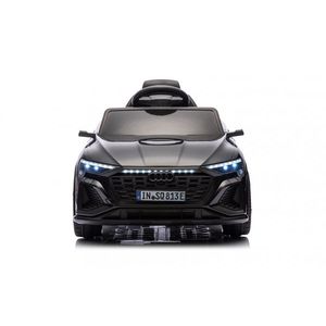 Masinuta electrica pentru copii cu licenta Audi SQ8 E-Tron 12V Black, echipare Premium, telecomanda 2, 4G, 2 motoarex39w, roti EVA, scaun din piele, suspensii, usi cu deschidere, lumini LED, muzica imagine