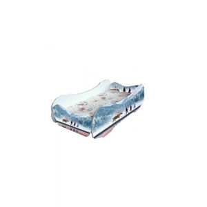 Pat pentru copii Frozen-Regatul de gheata Alb cu saltea, 2-12 ani, 160x80 cm imagine