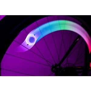 Lumina led colorata clip-on RBG pentru spite SpokeBrightz imagine