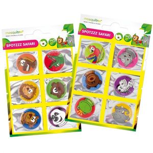 Set 6 stickere anti-tantari pentru copii cu parfum de citronella model animale MosquitNo 5, 4 gr imagine