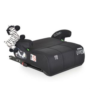 Inaltator auto pentru copii Moni Monza Black 125-150 cm, Certificare R129, fixare cu isofix, imagine