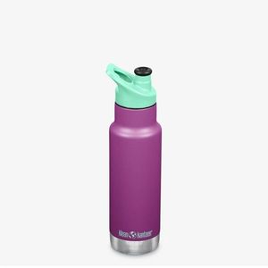 Termos cu capac Sport Kid Classic 355 ml Klean Kanteen Sparkling Grape imagine