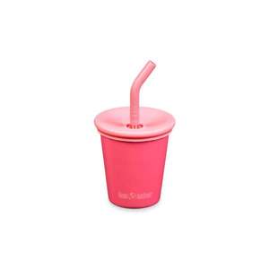 Cana cu pai Klean Kanteen Kid Cup 296 ml Rouge Red imagine