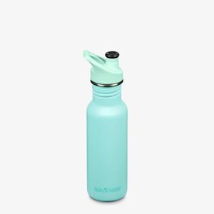 Sticla cu capac sport Kid Classic 532 ml Klean Kanteen Pastel Turquoise imagine
