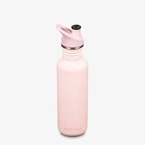 Sticla Klean Kanteen cu capac sport 800 ml Heavenly Pink imagine
