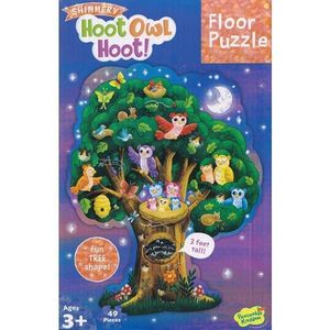 Puzzle de podea: Hoot Owl Hoot imagine